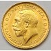 AUSTRALIA 1912 . HALF 1/2 SOVEREIGN . SYDNEY . GOLD